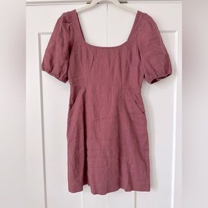 MADEWELL LINEN DRESS, NWOT, size 00